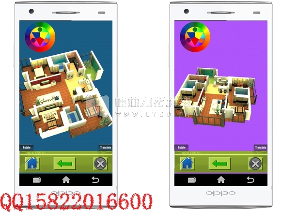 虚拟现实户型选房系统