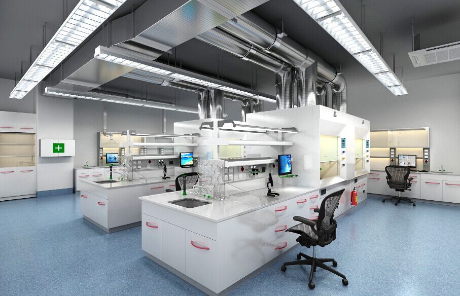 某实验室3D可视化管理系统