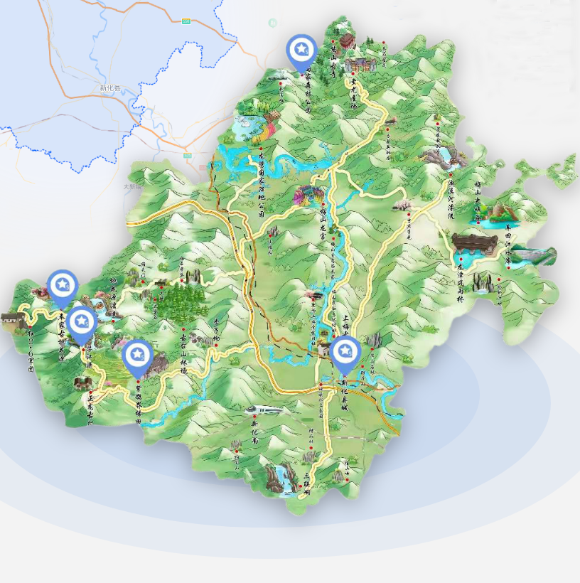 智慧景区导航导览系统，一部手机玩转整个景区