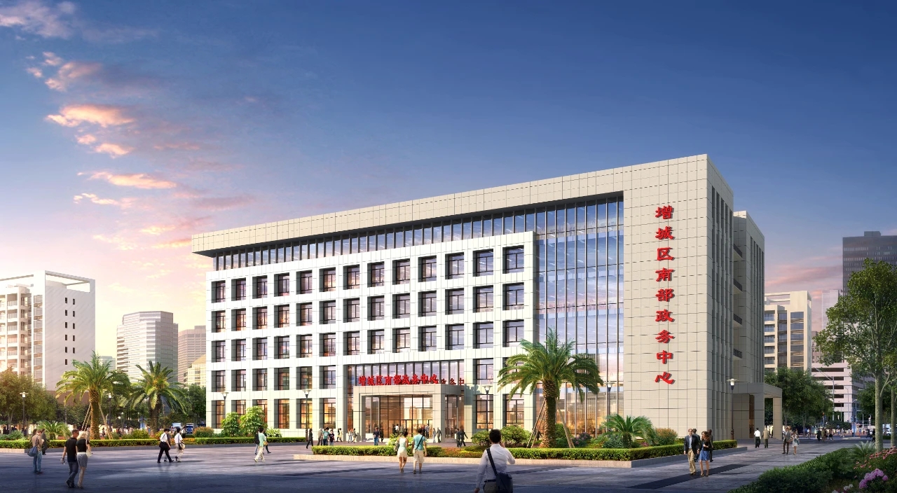 案例 | 广州市增城区南部政务服务中心3D室内导航系统