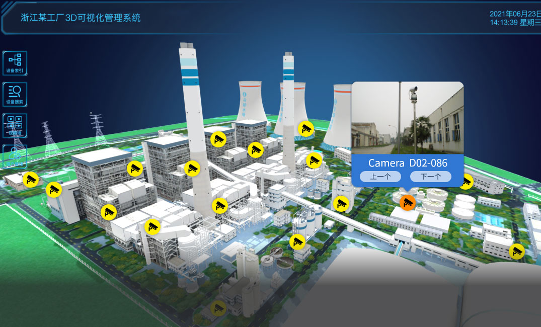 安防监控可视化